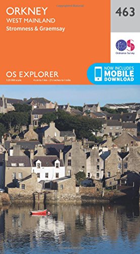 Orkney - West Mainland (OS Explorer Map, Band 463)