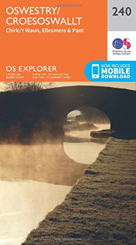 Oswestry / Croesoswallt (OS Explorer Map, Band 240)