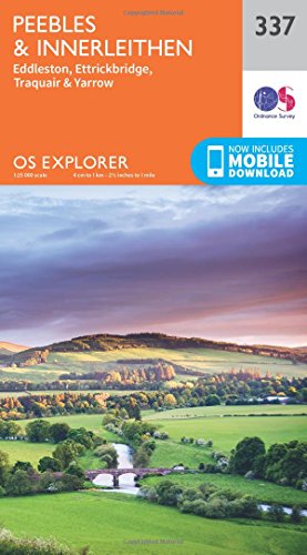 Peebles and Innerleithen (OS Explorer Map, Band 337)