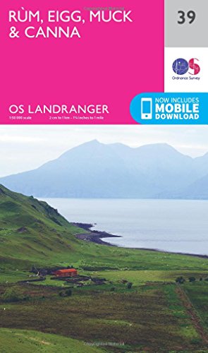 Rum, Eigg & Muck (OS Landranger Map, Band 39)