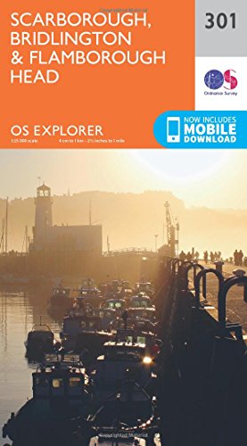 Scarborough, Bridlington and Flamborough Head (OS Explorer Map, Band 301)
