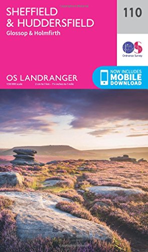 Sheffield & Huddersfield, Glossop & Holmfirth (OS Landranger Map, Band 110)