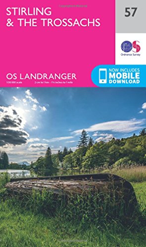 Stirling & the Trossachs (OS Landranger Map, Band 57)