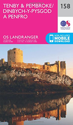 Tenby & Pembroke (OS Landranger Map, Band 158)