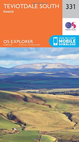 Teviotdale South (OS Explorer Map, Band 331) von Ordnance Survey