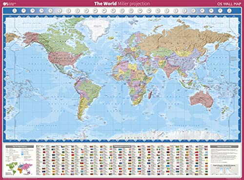 The World Miller Projection (OS Wall Map)