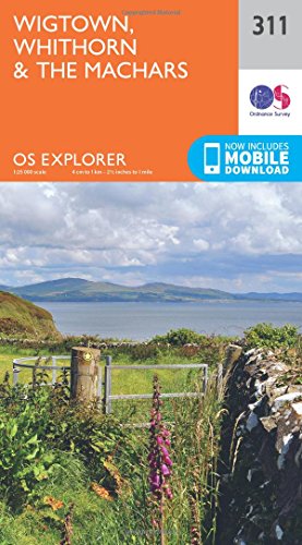 Wigtown, Whithorn and the Machars (OS Explorer Map, Band 311)