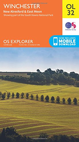 Winchester, New Alresford & East Meon (OS Explorer Map)