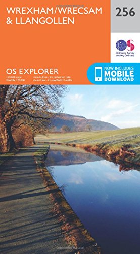 Wrexham (OS Explorer Map, Band 256) von Ordnance Survey