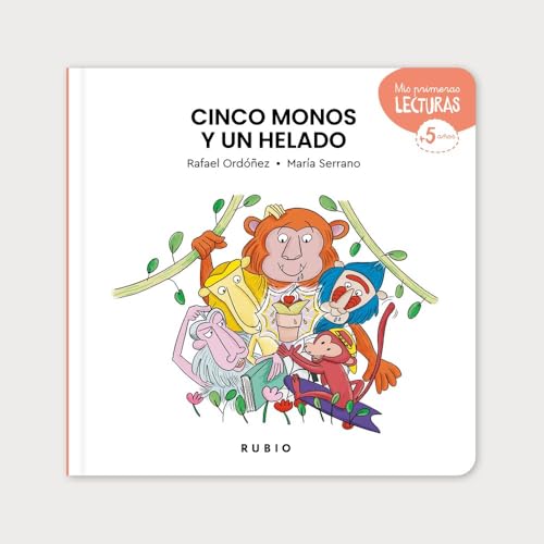 Cinco monos y un helado (Mis Primeras Lecturas RUBIO) von Editorial Rubio