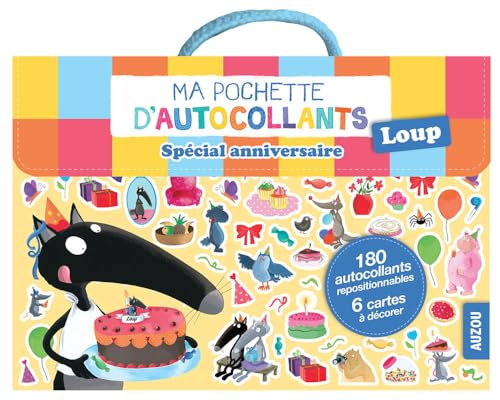 Ma pochette dautocollants Loup - spécial anniversaire