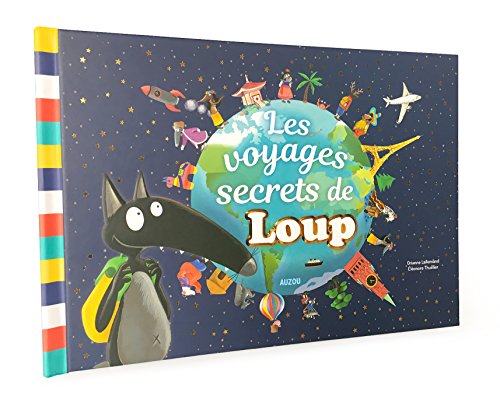 Mes papiers decoupes - Les voyages secrets de Loup von AUZOU EDITIONS
