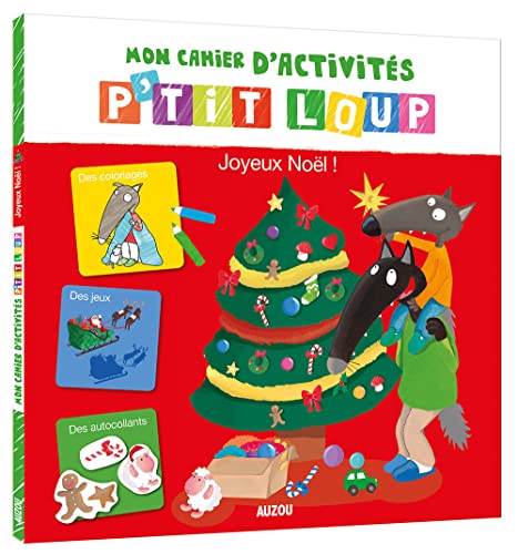 Mon livre d'activités p'tit loup - spécial Noël von AUZOU