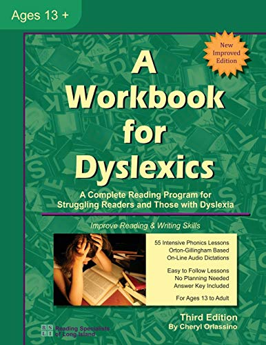 A Workbook for Dyslexics, 3rd Edition: A Complete Reading Program for Struggling Readers and Those with Dyslexia von Blast Off to Learning Press