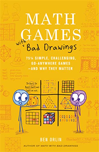 Math Games with Bad Drawings: 75 1/4 Simple, Challenging, Go-Anywhere Games―And Why They Matter von Black Dog & Leventhal