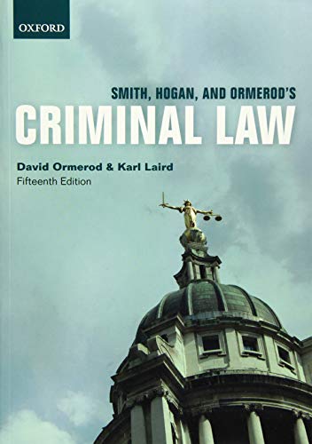 Smith, Hogan, & Ormerod's Criminal Law