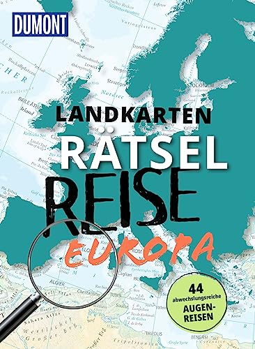 DUMONT Bildband Landkarten-Rätselreise Europa: 44 abwechslungsreiche Augenreisen von Dumont Reise Vlg GmbH + C