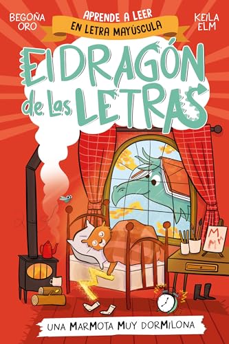 El dragón de las letras 5 - Una marmota muy dormilona: Aprender a leer con MAYÚSCULAS (a partir de 5 años) (Primeras lecturas, Band 5) von BEASCOA