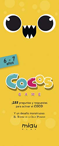 Cocos game 6-7 años: 288 preguntas y respuestas para activar el coco