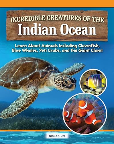 Incredible Creatures of the Indian Ocean: Learn about Animals Including Clownfish, Blue Whales, Yeti Crabs, and the Giant Clam! von Curious Fox Books