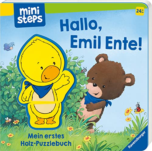 ministeps: Hallo, Emil Ente! Mein erstes Holzpuzzle-Buch: Ab 24 Monate (ministeps Bücher) ministeps: Hallo, Emil Ente! Mein erstes Holzpuzzle-Buch: Ab 24 Monate (ministeps Bücher)