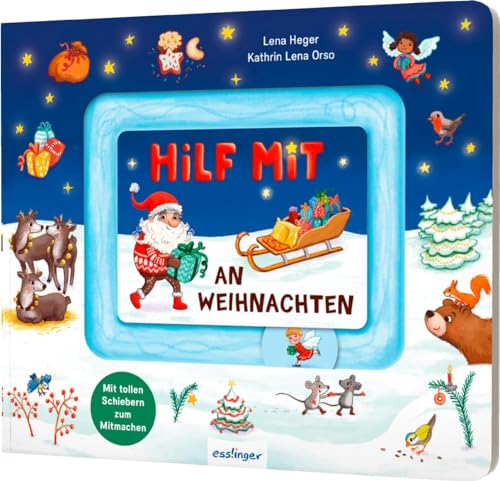Meine Schiebebahn-Pappe: Hilf mit an Weihnachten: Pappebuch mit Schiebe-Elementen Meine Schiebebahn-Pappe: Hilf mit an Weihnachten: Pappebuch mit Schiebe-Elementen