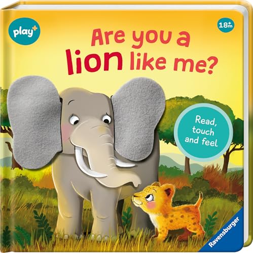 Ravensburger Play+ Are you a lion like me?, Baby book 18+ months von Ravensburger