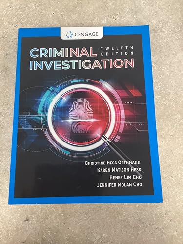 Criminal Investigation (Mindtap Course List) von Cengage Learning