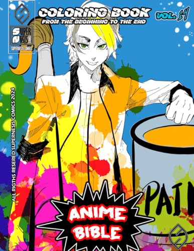 Anime Bible coloring book 14 von Independently published