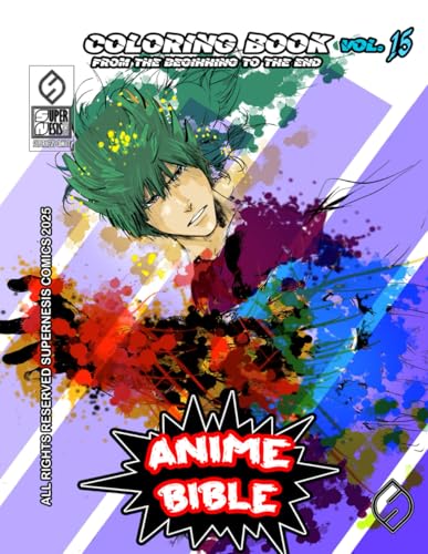 Anime Bible coloring book 15 von Independently published