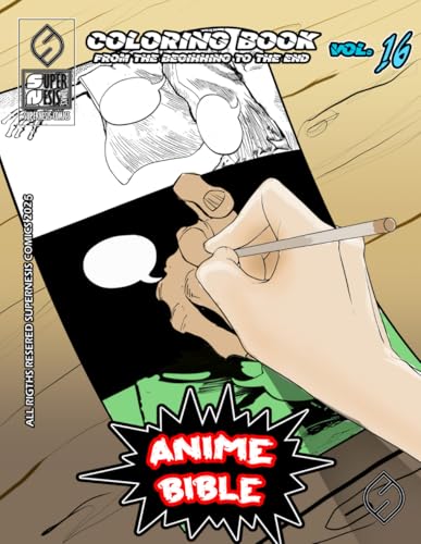 Anime Bible coloring book 16 von Independently published