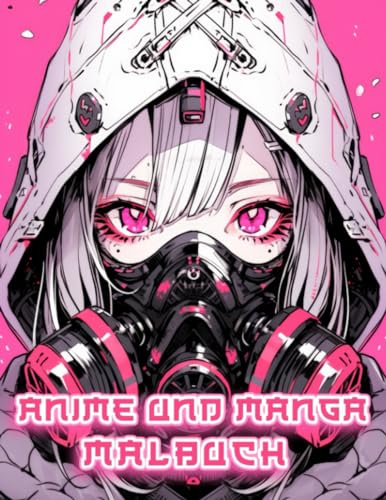 Anime Und Manga Malbuch: Illustrierte japanische Porträts – von majestätischen Wölfen über furchterregende Drachen, finstere Schädel bis hin zu … Horror und Fantasie – das perfekte Geschenk von Independently published