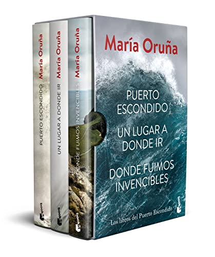 Estuche María Oruña: Puerto escondido + Un lugar a donde ir + Donde fuimos invencibles (Crimen y misterio, Band 1)