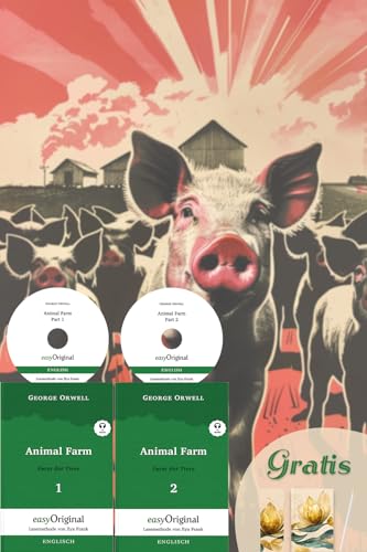 Animal Farm / Farm der Tiere - 2 Teile (2 Bücher + 2 MP3-Audio-CD + exklusive Extras) - Frank-Lesemethode: Weg mit dem Lehrbuch - Englisch lernen, ... von Ilya Frank - Englisch: Englisch)