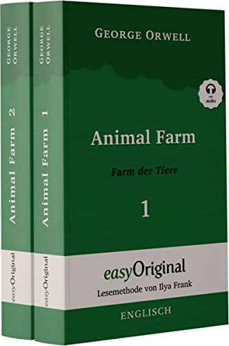 Animal Farm / Farm der Tiere - 2 Teile (mit kostenlosem Audio-Download-Link), 2 Teile: Lesemethode von Ilya Frank - Ungekürzter Originaltext - ... Lesen lernen, auffrischen und perfektionieren