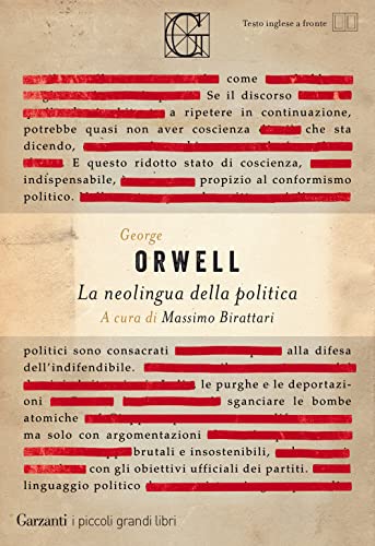 La neolingua della politica La neolingua della politica von I PICCOLI GRANDI LIBRI