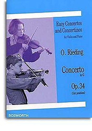 Concertino in G. Op. 34. Easy Concertos and Concertinos for Violin and Piano: Easy Concertos and Concertinos Series for Violin and Piano von Bosworth & Co. Ltd.