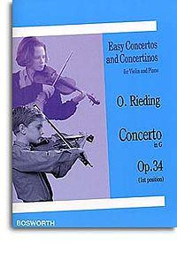 Concerto in G, Op. 34: Easy Concertos and Concertinos Series for Violin and Piano (Easy Concertos and Concertinos for Violin and Piano) von Bosworth & Co. Ltd.