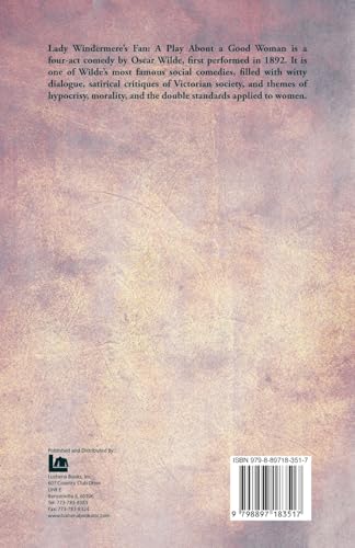 Lady Windermere's Fan Lady Windermere's Fan von Lushena Books