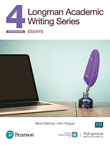 Longman Academic Writing Series: Essays SB w/App, Online Practice & Digital Resources Lvl 4 von Pearson Education