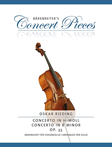 Concerto in h-Moll op. 35. Arrangiert für Violoncello von Bärenreiter-Verlag