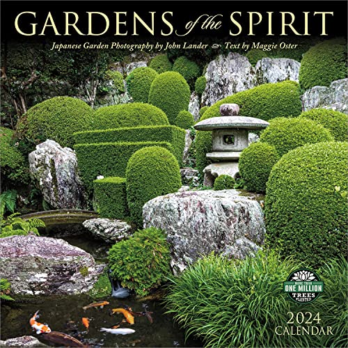 Gardens of the Spirit 2024 Calendar: Japanese Gardens Photography by John Lander