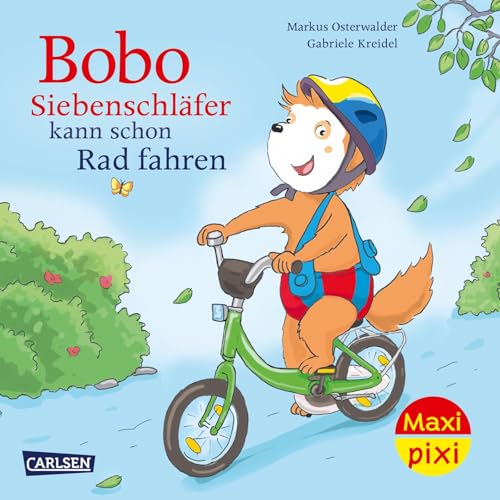 Maxi Pixi 486: Bobo Siebenschläfer kann schon Rad fahren (486) von Carlsen