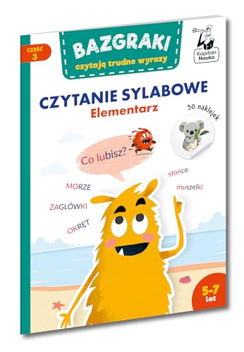 Bazgraki czytają trudne wyrazy Czytanie sylab Elementarz: Kapitan Nauka von Edgard