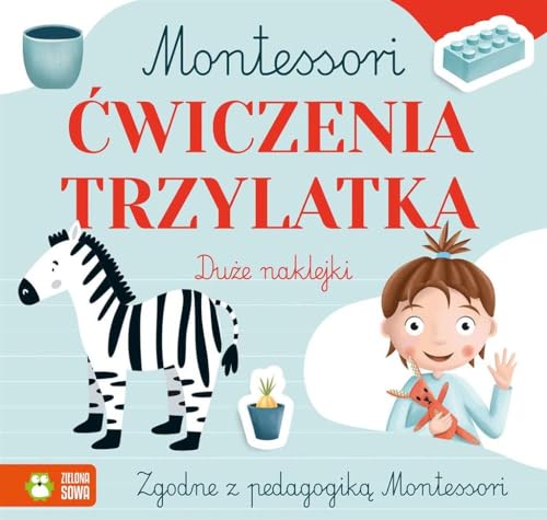 Montessori Ćwiczenia trzylatka von Zielona Sowa