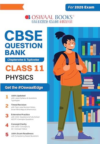 Oswaal CBSE Question Bank Class 11 Physics, Chapterwise and Topicwise Solved Papers For 2025 Exams von Oswaal Books And Learning Pvt Ltd
