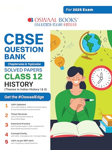 Oswaal CBSE Question Bank Class 12 History, Chapterwise and Topicwise Solved Papers For Board Exams 2025 von Oswaal Books And Learning Pvt Ltd