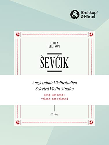 Ausgewählte Violinstudien - Band I + Band II im Set (EB 9421)