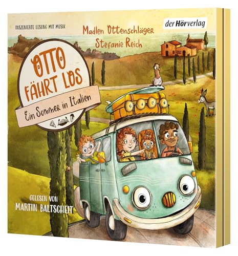 Otto fährt los – Ein Sommer in Italien: Hörbuch für alle Vanlife-Fans & Camper-Kinder, Reisen mit dem Bus - Abenteuer für Kinder ab 4 Jahren von der Hörverlag