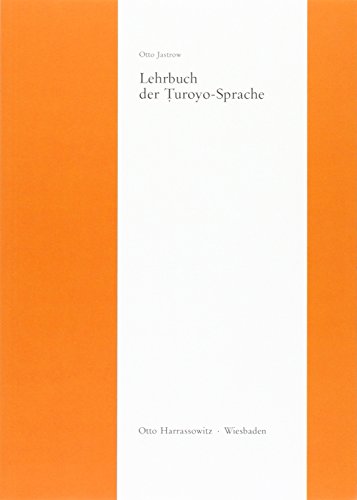 Lehrbuch der Turoyo-Sprache (Semitica Viva: Series Didactica, Band 2)